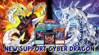 NEW SUPPORT CYBER DRAGON DECK "CYBER DRAGON INFINITY" DUEL LINKS [YU GI OH! DUEL LINKS]