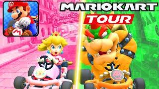 Mario Kart Tour [iPhone]  -Peach vs. Bowser Tour-  FULL Walkthrough