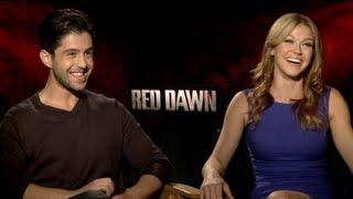 RED DAWN Interview with Josh Peck and Adrianne Palicki