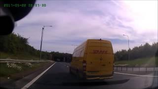 Willett's School of Motoring - DHL Drifting Lanes at 70mph!!