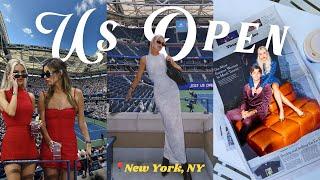 US OPEN: week in my life in nyc | tennis tournament 