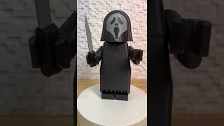 3d printed Lego ghost face scream #lego #ghost #ghostface #scream #3dprinting #bambulab #3d #fyp ￼￼