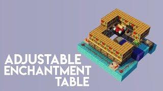 Simple Adjustable Enchantment Table | Quick Tutorial | Minecraft 1.21+