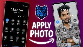 How to Apply your Photo to Notification Panel in Android Phone??