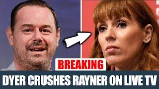 ANGELA RAYNER LOSES TO DANNY DYER ON LIVE TV