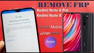 FRP Unlock Xiaomi Redmi Note 8 Pro  / Google Account Bypass Redmi Note 8 Pro Without PC