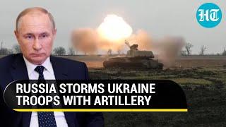 Russian Army shells Ukrainian forces with Howitzers | Putin's men advance in South Ukraine