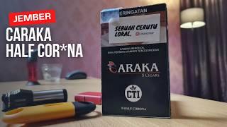 Review Cerutu Caraka Half C0r0na