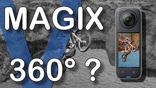 Magix Video Deluxe • 360° Videos Schneiden • Tutorial • deutsch • Insta 360 X4