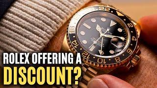 Rolex Are Offering A DISCOUNT In 2024? Market Update