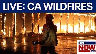 LIVE: California Fires: Palisades, Eaton, Kenneth fires burn, MAJOR evacuation orders in LA County