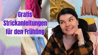 Strickanleitungen für den Frühling | Gratis Anleitungen | Hobbii und Drops | Stricken