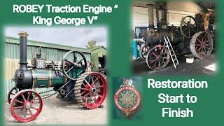 Robey Traction Engine No 29450 “King George V” Restoration Video.