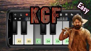 KGF theme song  Learn easily on piano with chords 