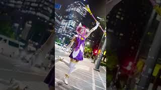 Quick photoshoot on the streets~ Star Guardian Lux cosplay by Kitz Cua ( Moonstruck Creatives)