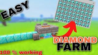 WORKING 1.19/1.20 EASY DIAMOND FARM MINECRAFT || EASY DUPLICATION GLITCH 1.20 | MINECRAFT FARMS