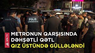 Bakıdakı güllələnmənin təfərrüatları: Hadisə şahidi danışdı – APA TV