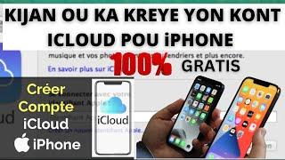 Kijan ou ka kreye yon kont iCloud pou iPhone ak tout aparey Apple