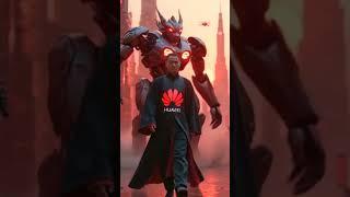 Huawei Dominion: Ren Zhengfei and the Crimson Dragon of Sovereign Tech #Huawei #RenZhengfei