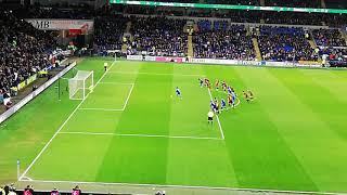 Cardiff City's Bobby Reid scores penalty v Bournemouth