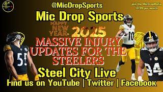 STEELERS GET MASSIVE INJURY UPDATES! #football #nfl #steelers