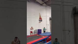 I TRAINED LIKE A GYMNAST FOR A DAY! #shorts