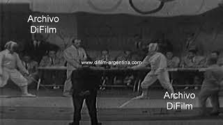 Jerzy Pawlowski - Wladimiro Caralese Mens Sabre Olympic Games Rome 1960