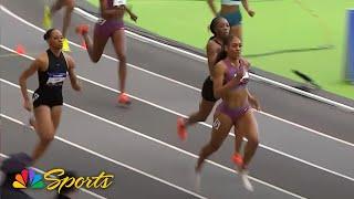 Alexis Holmes coasts to a dominant 400m win at USATF Indoor Championships | NBC Sports