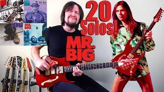 Tribute To Paul Gilbert - 20 Of His Best Guitar Solos (Mr.Big) - By Ignacio Torres