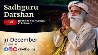 Sadhguru Darshan on New Year's Eve – Live on 31 Dec | 6:45 PM IST