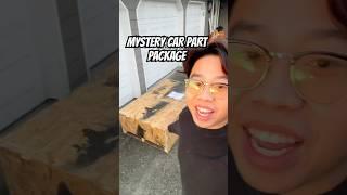 What car part is inside this crate?