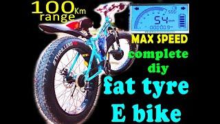 DIY | HYBRID BICYCLE | ELECTRIC BIKE | FAT BOY