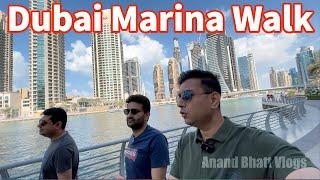 4K : Dubai Marina Walk, Day and Night View / Travel Vlog