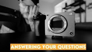 Updated My Sony FX3, Now Im Answering Your Questions