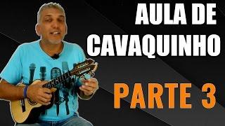 Primeiras Batidas Executadas no Cavaquinho (PARTE 3) - Aula de Cavaquinho - Prof Damiro