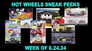 HOT WHEELS 2024 SNEAK PEEKS FOR THE WEEK OF 6.24.24