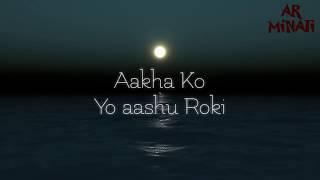 Kaha Jaau - Sushant Kc (Lyrics Video - semi animated)