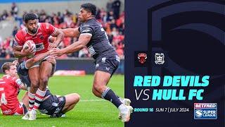 Highlights | Salford Red Devils v Hull FC | 2024 Betfred Super League, Round 16