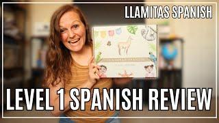 LLAMITAS SPANISH FLIP THROUGH | Llamitas Spanish Level 1 | Spanish Curriculum Review