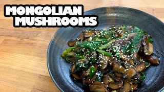 Charlie's Cookline: Vegetarian Mongolian Beef/Mushrooms