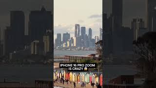 iPhone 16 Pro’s Zoom Is Crazy  #tech #iphone16pro #camera #zoom #viral #fyp #apple #ios18