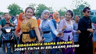 ASIK BANGET JOGETAN 3 BIDUAN IRAMA DOPANG BIKIN TAMBAH MERIAH SAAT NIA DIRGHA NYANYI CUME SIDE DOANG