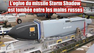 L'ogive du missile Storm Shadow est tombée entre les mains de spécialistes russes