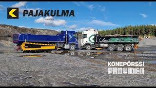 Pajakulma-tienhoitoauto – Pajakulma roadmaintenance truck. FIN 2023.