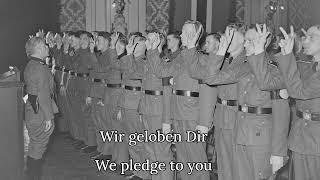 Schutzstaffel oath of allegiance (Der Treueschwur) [German + English Lyrics]