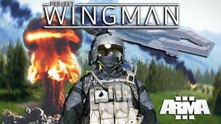 Getting Cordium Nuked & Fighting An Airship - Arma 3 Project Wingman