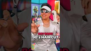 1990’s Boy Band Haircut for a Fan ️ | #ASMR