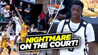 #1 Player Aj Dybantsa Goes INSANE @ Hoophall West!