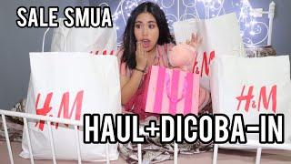 BELANJA BAJU+ DICOBA  TRY ON CLOTHING HAUL HM 