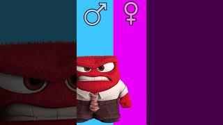 Inside Out 2 Characters #2  Gender Swap  #shorts #art #viral